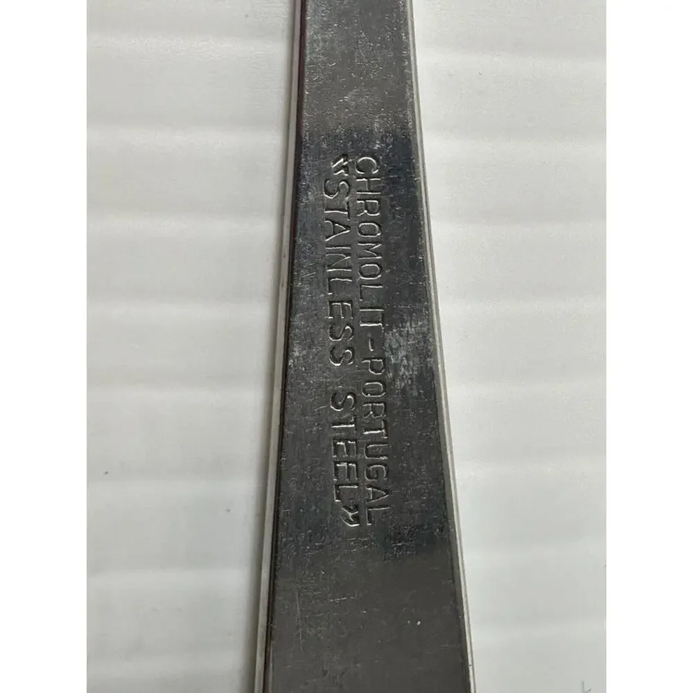 Vintage Chronolite Forks Butter‎ Knifes Stainless Steel 16 Pieces MCM